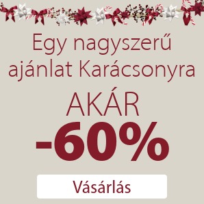 Egy nagyszerű ajánlat karácsonyra - Akár 60% kedvezmény
